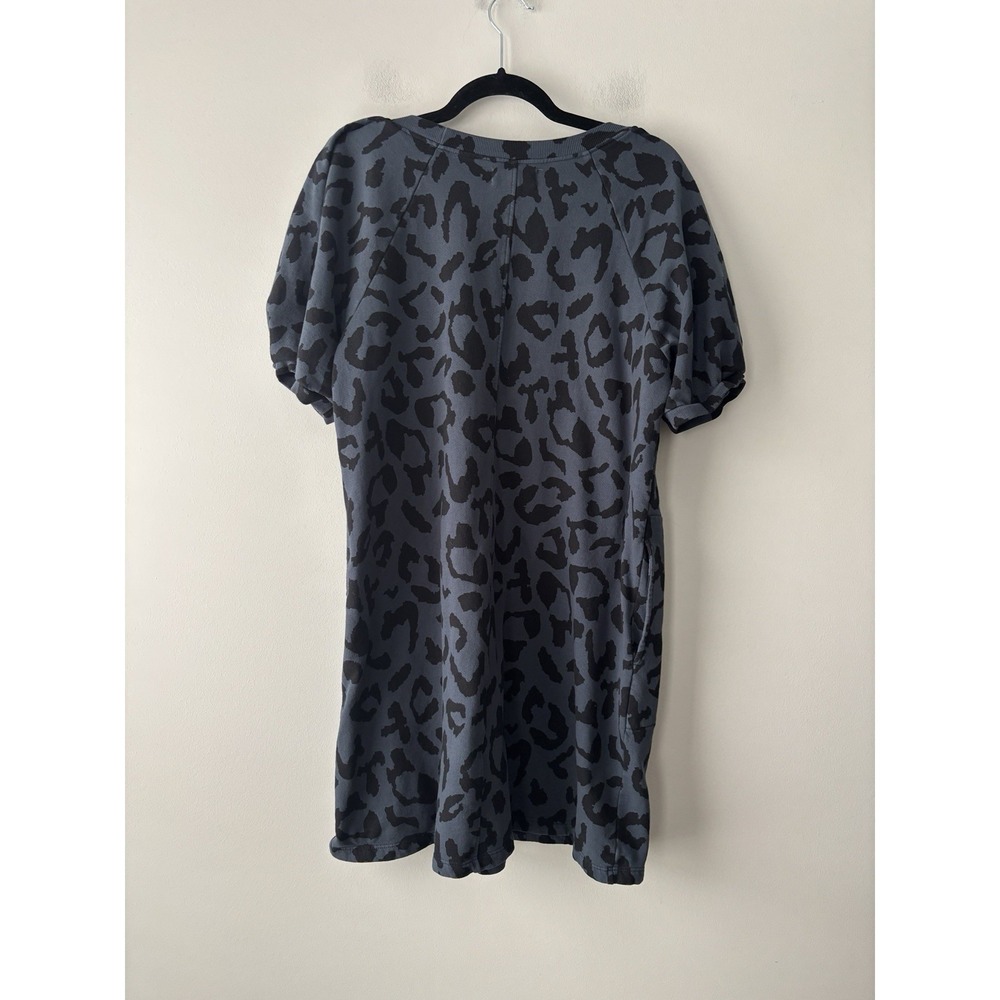 Anthropologie Velvet Graham & Spencer Jersey Animal Print Dress Size Large - Picture 7 of 8